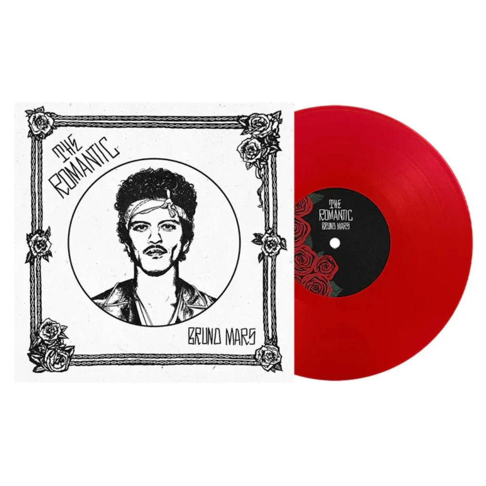 Bruno Mars - The Romantice - Limited Edition Translucent Red Vinyl LP Record