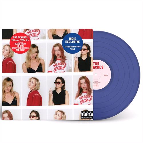  - Beaches, The -  Blame My Ex - Transparent Blue Vinyl LP Record -  - Vinyl Messi 
