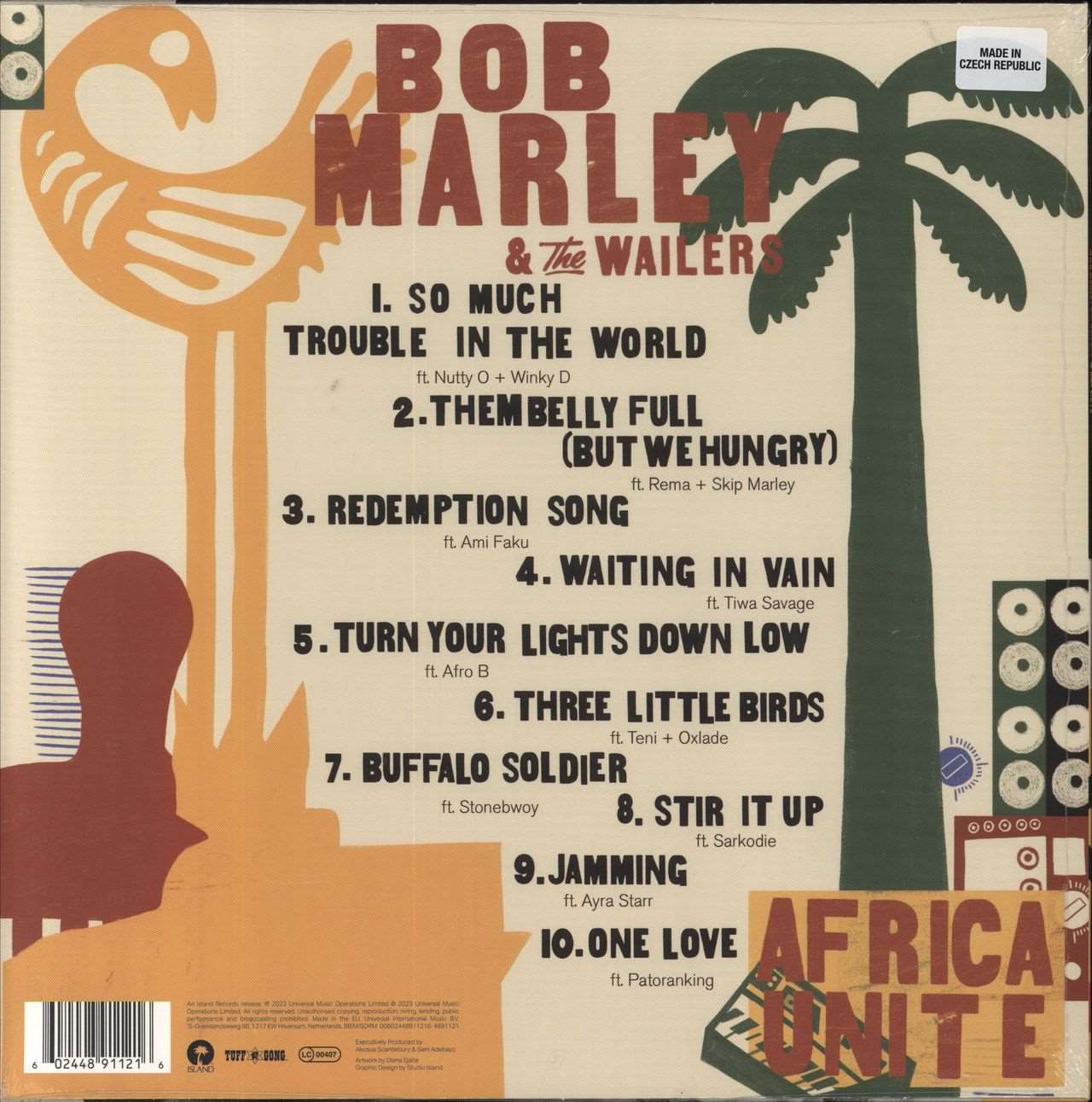  - Bob Marley & The Wailers - Africa Unite - Red Coloured Vinyl LP Record -  - Vinyl Messi 