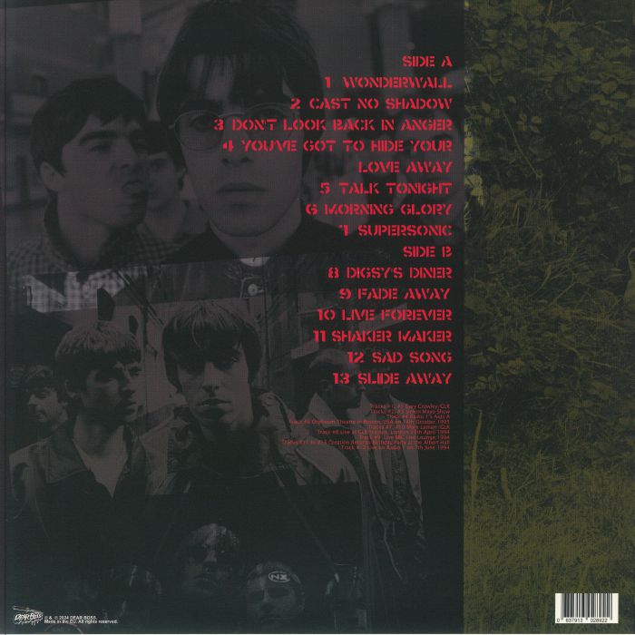 Oasis - What's The Story Unplugged Glory - Coloured Vinyl LP Record