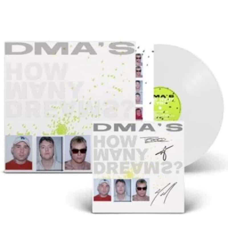 DMA'S - How Many Dreams? - (White Vinyl, White Sleeve) LP Record