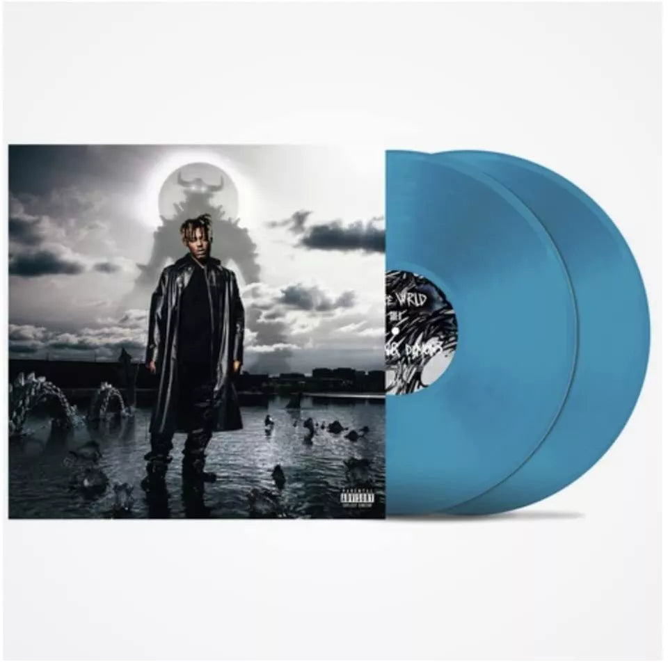  - Juice WRLD - Fighting Demons 2LP/Double Blue Vinyl LP Record -  - Vinyl Messi 