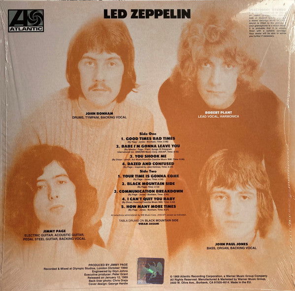  - Led Zeppelin - Led Zeppelin Vinyl LP Record -  - Vinyl Messi 