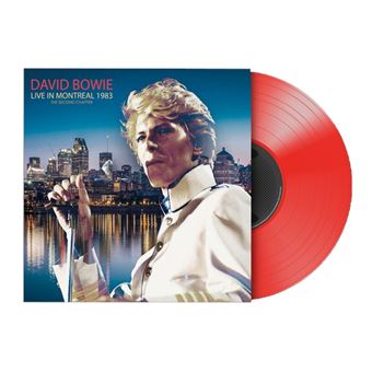 David Bowie - Live In Montreal 1983 - The Second Chapter - Red Vinyl LP Record