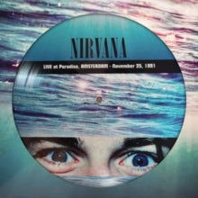 Nirvana - Live at Paradiso, Amsterdam, 1991 - Vinyl Record Picture Disc
