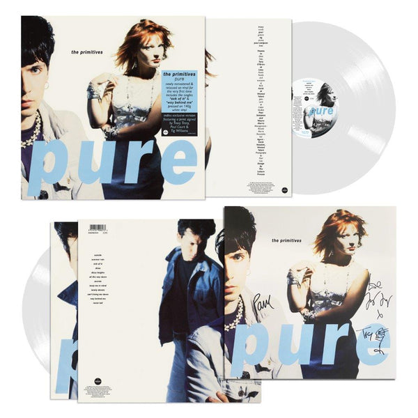 Primitives, The - Pure - White Vinyl LP Record