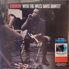 Miles Davis - Cookin' With The Miles Davis Quintet - Limited Edition +1 Bonus Track - Blue Coloured Vinyl LP Record