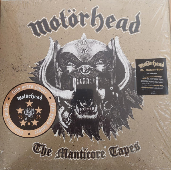 Motörhead - The Manticore Tapes - Vinyl LP Record