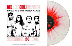 Red Hot Chili Peppers - Live at Pat O'Brien Pavilion, Del Mar, CA, December 28th 1991 White/Red Splatter Vinyl LP Record