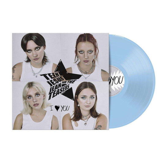  - Teen Jesus And The Jean Teasers -  I Love You - Light Blue Vinyl LP Record -  - Vinyl Messi 