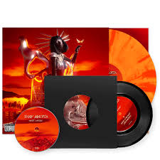  - Tkay Maidza - Sweet Justice -  Limited Edition Orange & Red Splatter Colored Vinyl + CD & 7" Vinyl LP Record -  - Vinyl Messi 