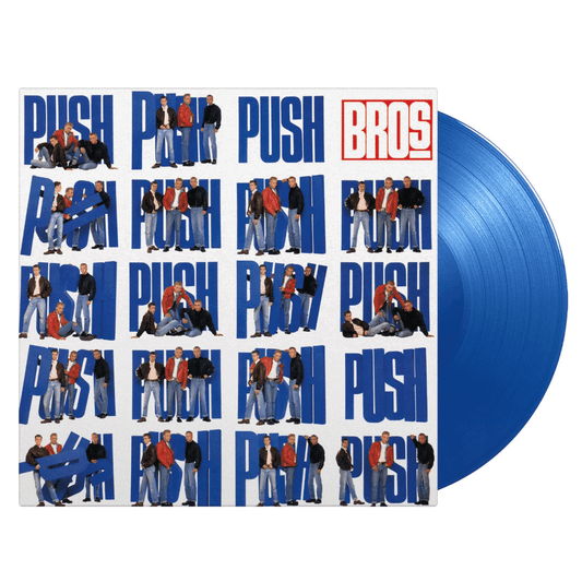  - Bros - Push 180G/Translucent Blue Vinyl LP Record -  - Vinyl Messi 
