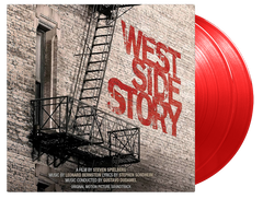Various Artists - West Side Story - Original Soundtrack - Translucent Red Vinyl LP Record