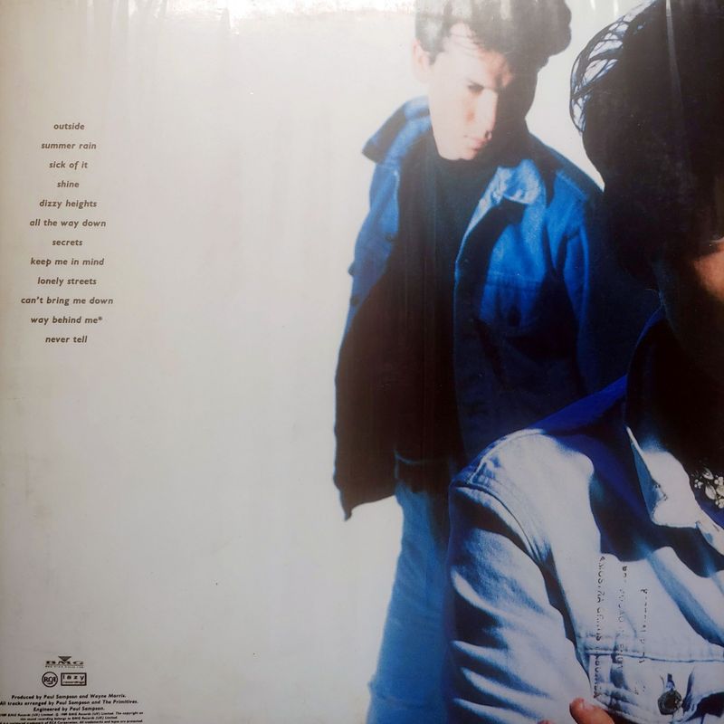 Primitives, The - Pure - White Vinyl LP Record - Vinyl Messi