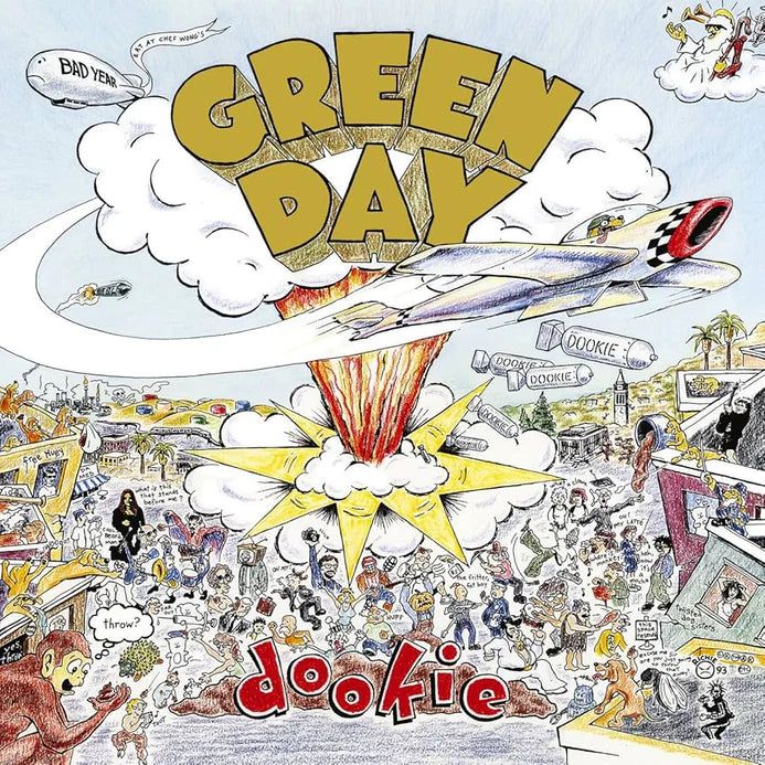 Green Day - Dookie - Limited Edition Raspberry Coloured Vinyl LP Record - Vinyl Messi