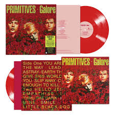 Primitives, The - Galore (Signed Exclusive) - Red Vinyl LP Record