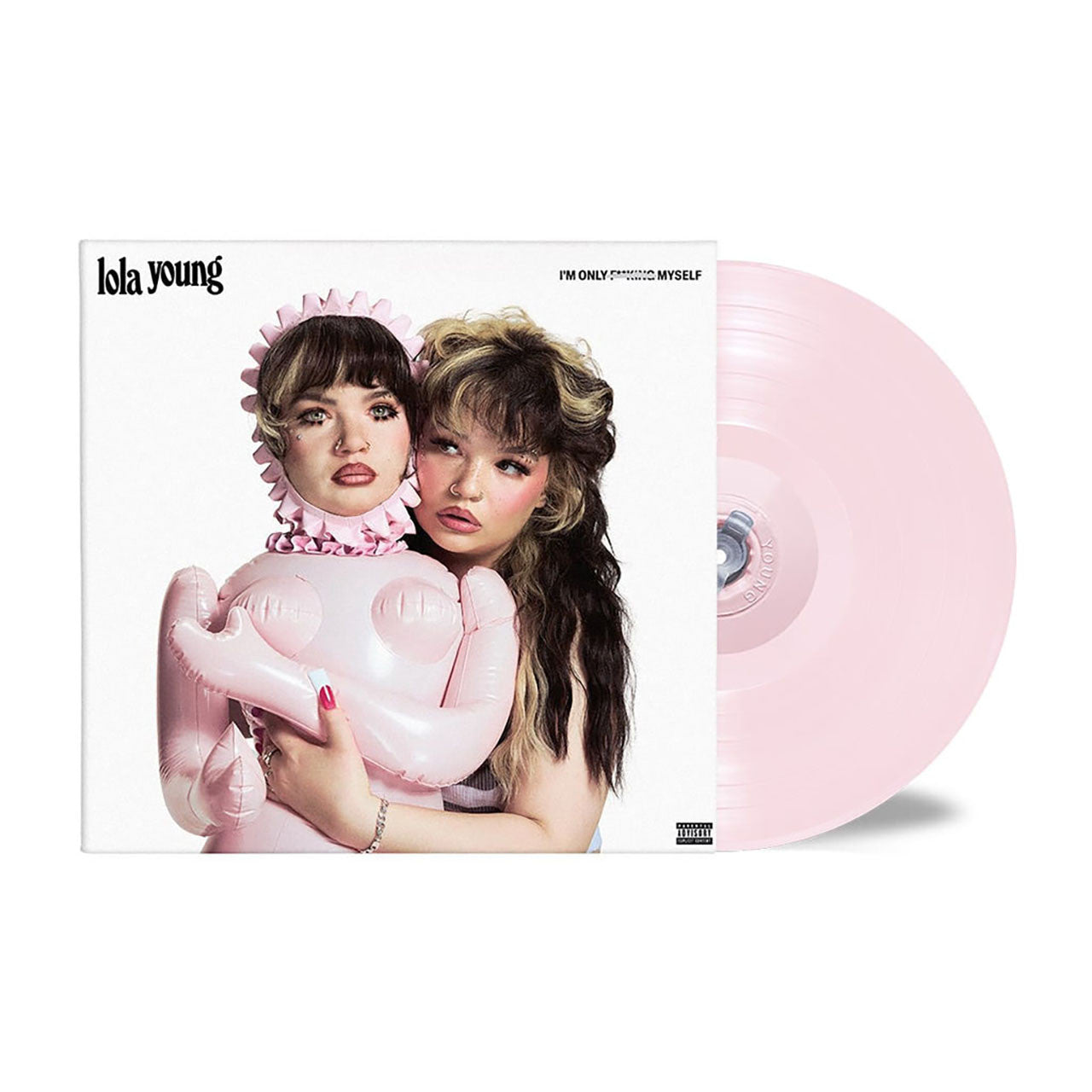 Lola Young - I'm Only F**king Myself - The Basic Bitch Edition - Neon Pink Coloured Vinyl LP Record