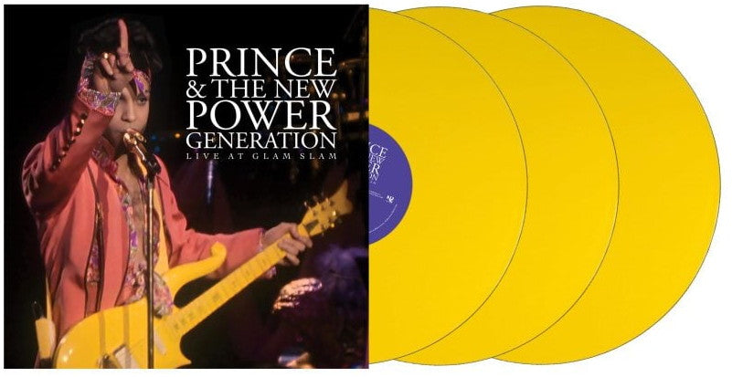 Prince & The New Power Generation - Live At Glam Slam -  Yellow Coloured Vinyl - (RSD 2025) - Vinyl LP Record