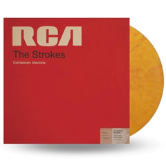 Strokes, The - Comedown Machine - Limited Edition Yellow & Red Marbled Coloured Vinyl LP Record