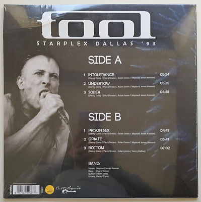 Tool - Starplex Dallas '93  - Vinyl LP Record
