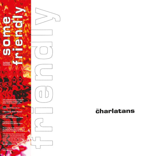 Charlatans, The - Some Friendly (35th Anniversary Expanded Edition) - White Coloured Vinyl LP Record - Vinyl Messi